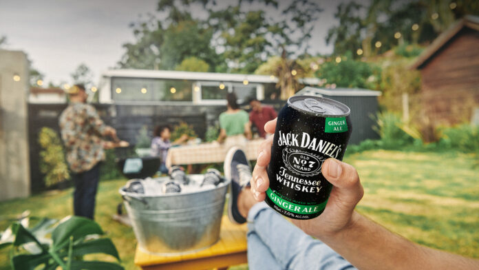 Jack Daniel's Jack & Ginger Ale canned cocktail daniels and rtd