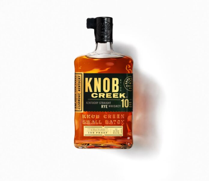 Knob Creek 10 Year Old Kentucky Straight Rye Whiskey