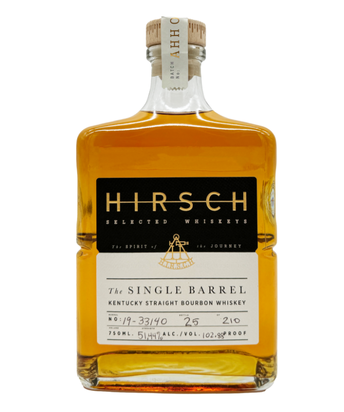 Hirsch The Single Barrel White bourbon whiskey