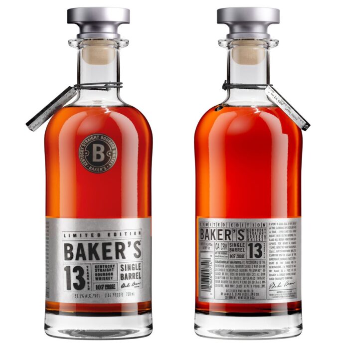 Baker’s 13 Year Old single barrel bourbon bakers 2024 whiskey