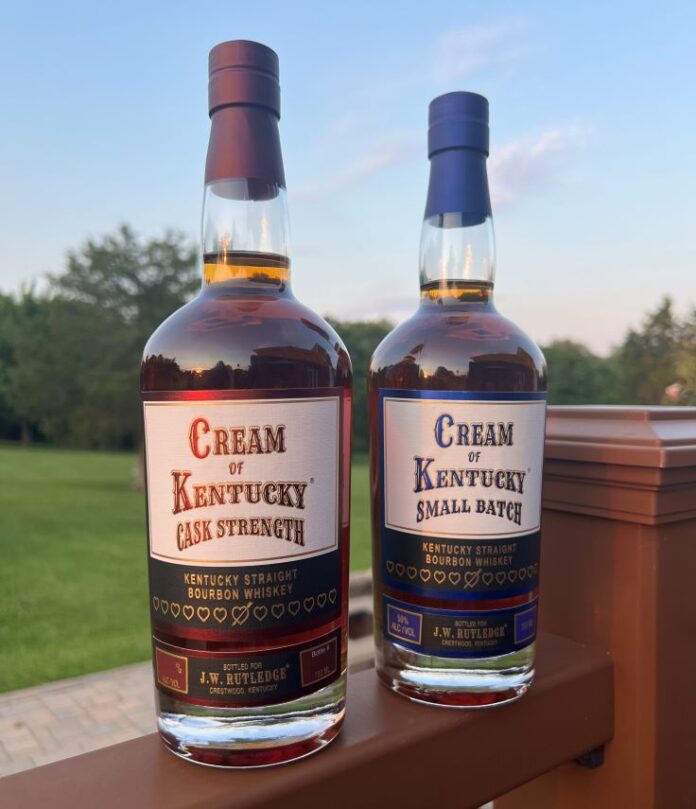 Cream of Kentucky 2024 Cask Strength Bourbon and 2024 Small Batch Bourbon whiskey